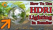 All About HDRI Background & Realistic Lighting | HDRI Environment In Blender (All Versions)