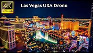 Las Vegas - 4K UHD Drone Video at Night