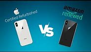 Apple Refurbished Vs Amazon Renewed iPhones - Which is best??