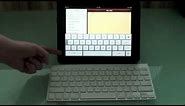 How to connect Apple Wireless Keyboard on iPad