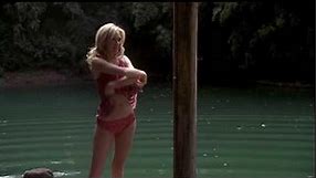 Ashley Jones Swimming In "True Blood"