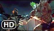 BATMAN Vs MONSTER JOKER Fight Scene Cinematic - Batman Arkham Asylum
