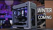 Building an EPIC GAMING PC in the Thermaltake View71 Snow Edition!
