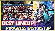 BEST F2P LINEUP EARLY and MIDGAME | Mobile Legends Adventure