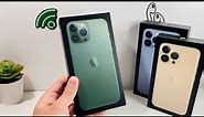 iPhone 13 Pro Max Alpine Green Unboxing (New Color)