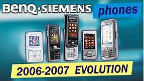 BenQ-Siemens phones evolution 2006-2007