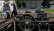 2021 Toyota RAV4 Prime - City Car Driving [Steering Wheel Gameplay]