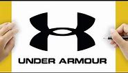 How to Draw Under Armour Logo Step by Step