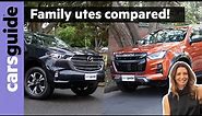 Isuzu D-Max vs Mazda BT-50 dual cab ute comparison: Which is the best 4x4 pickup for your family?