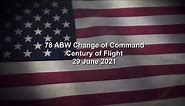78 ABW Change of Command