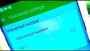 Samsung Galaxy S7 /S7 Edge Voicemail Setup