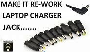 Fix and Repair Broken Laptop Power Cord || Charger pin by Innovative ideas