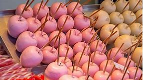 How to Make Pink Candy Apples: Easy Fall Dessert - Cake Decorist