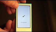 How To Get A 7th Generation ipod Nano Into Disk Mode