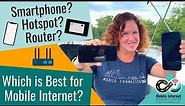 Smartphone? Hotspot? Router? - Which is Best for Mobile Internet using Cellular Data?