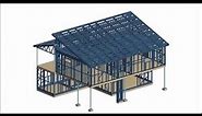 Design of light steel frame construction