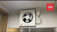 KDK 6” Wall Ventilating Fan | Exhaust Fan Dinding