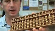 Antique Japan Abacus - Soroban Wooden Calculating Tool