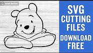 Winnie The Pooh Svg Free Cut File for Cricut