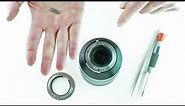 How To Replace Your Lens' Bayonet Mount - Part 3 (lens mount replacement demonstration)