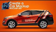 How to Make Realistic Car Mockup | Photoshop Mockup Tutorial