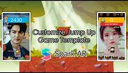 How To Customize Jump Up Game Template | Spark AR Tutorial