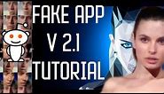 Fakeapp 2.1 Tutorial |Face swapping using ML and AI !!deepfakes tutorial
