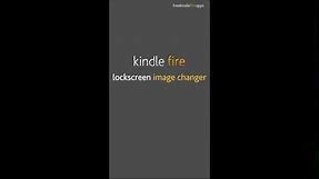 [FREE APP] Change Kindle Fire Wallpaper - INSTANT Changes [NO ROOT NEEDED]