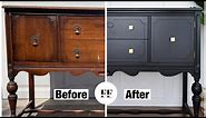 PAINTING A VINTAGE BUFFET | Before & After with Fusion Mineral Paint