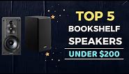 🌟Top 5 Best Bookshelf Speakers under $200 Reviews in 2024