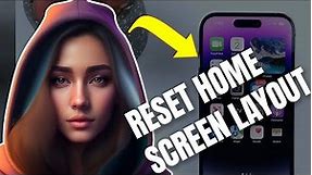 How to Reset Home Screen Layout on Your iPhone