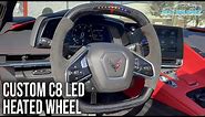 C8 Corvette LED Heated Carbon Fiber Steering Wheel (Install/Overview) - Next-Gen Speed