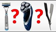 Which Razor is Best? | Cartridge Vs Electric Vs Straight Vs Safety Vs Disposable Razors