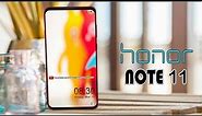 Honor Note 11 - First Look, Price, Specs, Launch Date, Features, Official Video, Concept