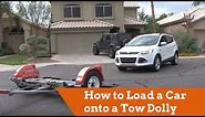 How to Load a Car onto a U-Haul Tow Dolly