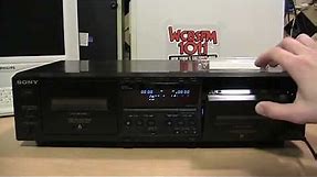 Sony TC-WE475 dual cassette deck review