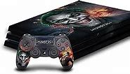 Head Case Designs Officially Licensed Injustice Gods Among Us Joker Key Art Vinyl Sticker Gaming Skin Decal Cover Compatible with Sony Playstation 4 PS4 Pro Console and DualShock 4 Controller