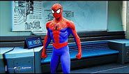 SPIDER-MAN PS4 Into The Spider-Verse Suit Free Roam Gameplay (SPIDERMAN PS4 Silver Lining DLC)