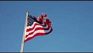 American Flag with National Anthem - 15 minutes. Land of the free!