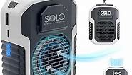 Solo Waist Fan Personal Cooling Device - Cool Clip Fan, Portable Cooling Fan, Wearable Fan, Wearable Air Conditioner, Cooling Fan Portable, Shirt Fan, Body Fan, Under Shirt Fan, Coolclip and Work Fan