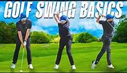 How to Swing a golf club (The EASIEST way)