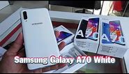Unboxing Samsung Galaxy A70 White color