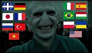 "HARRY POTTER IS DEAD" in 14 different languages | VOLDEMORT LAUGH