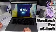 M2 Pro 16-inch MacBook Pro Unboxing and First Impression - Space Gray
