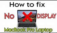 How to fix no power Macbook pro laptop