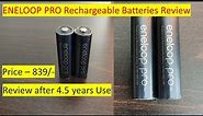Panasonic Eneloop Pro Rechargeable Battery Review | Review after 4.5 years Use