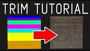 Planning & Creating Trim Sheets For Games - Trim Texture Tutorial Part 1