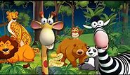 Gazoon | Escape The Jungle | Funny Animated Movie All Episodes | Cartoon For Kids