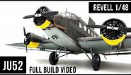 Junkers Ju-52 Revell 1/48 scale model aircraft