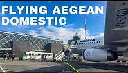 Carry On Only on a Aegean Airlines Domestic Flight! | Greece Travel